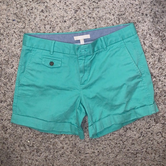 Banana Republic Pants - Banana Republic Womens Green chino shorts